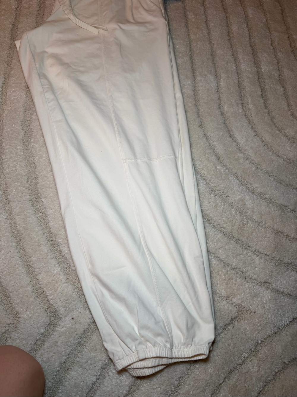 JoyLab White Drawstring Joggers - Picture 4 of 5